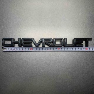 シボレー(Chevrolet)のCHEVROLET シボレー　エンブレム　中古品(車外アクセサリ)