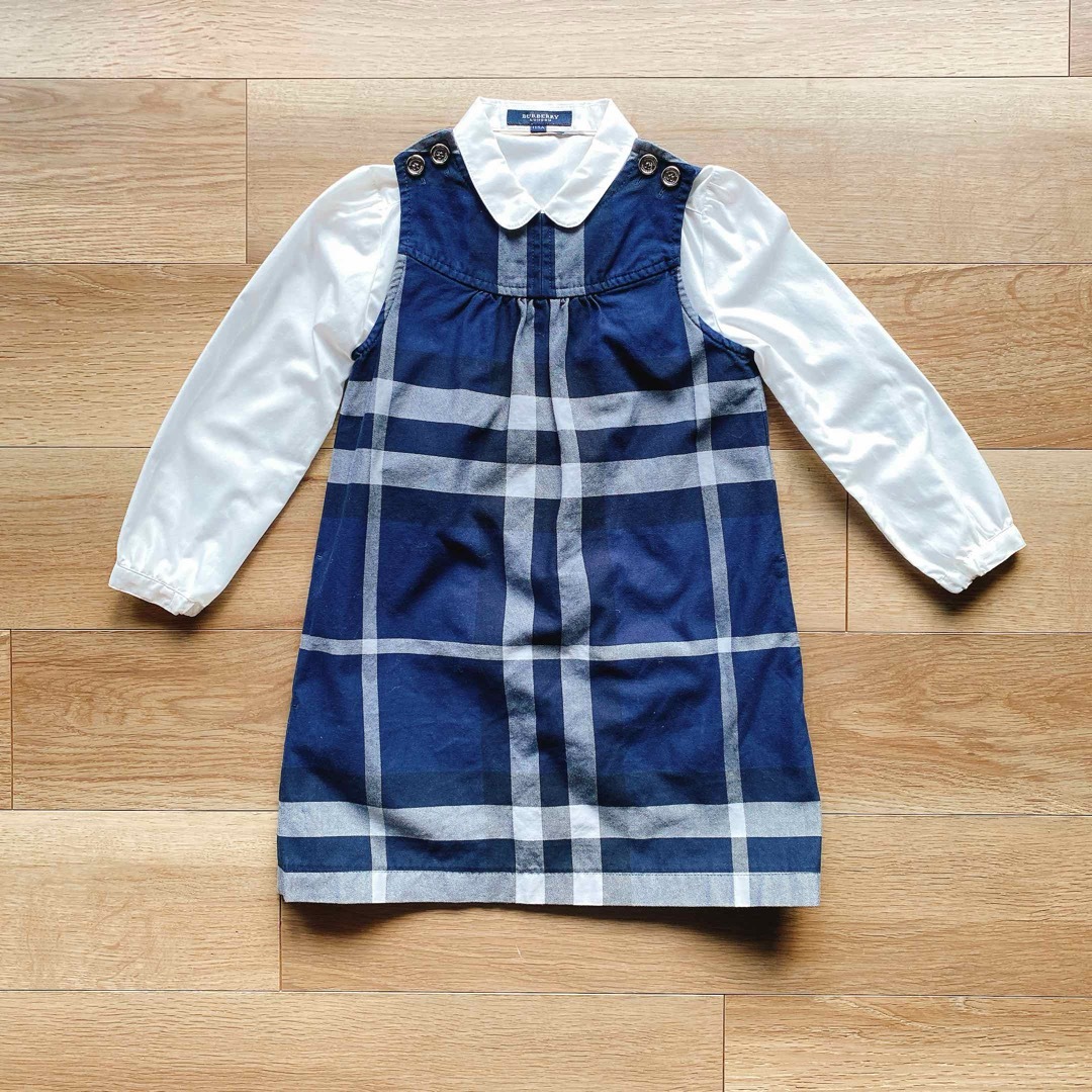 BURBERRY(バーバリー)のバーバリー　ワンピース　ボレロ キッズ/ベビー/マタニティのキッズ服女の子用(90cm~)(ドレス/フォーマル)の商品写真