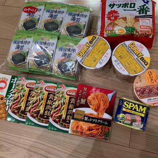 スパム、カレー、麺　海苔　詰め合わせ