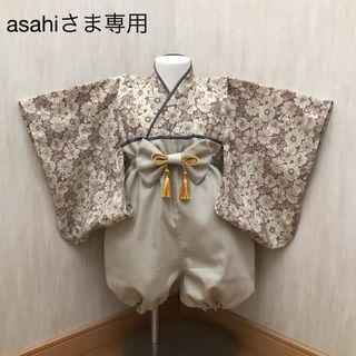 asahiさま専用❤️ハンドメイドベビー袴❤️(和服/着物)