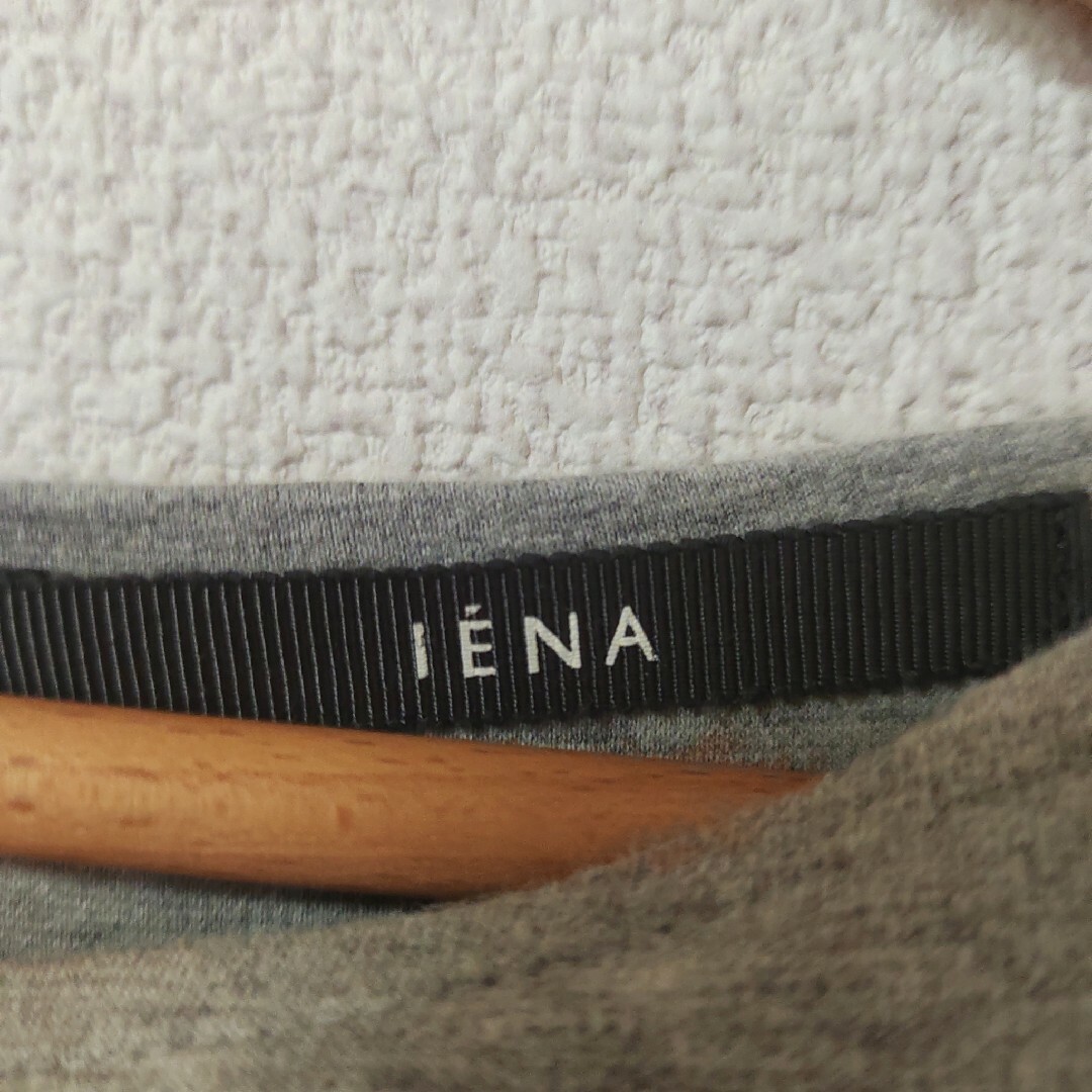 IENA(イエナ)の【IENA イエナ】 ドロップショルダー ワンピース　Fサイズ  バックジッパー レディースのワンピース(ひざ丈ワンピース)の商品写真