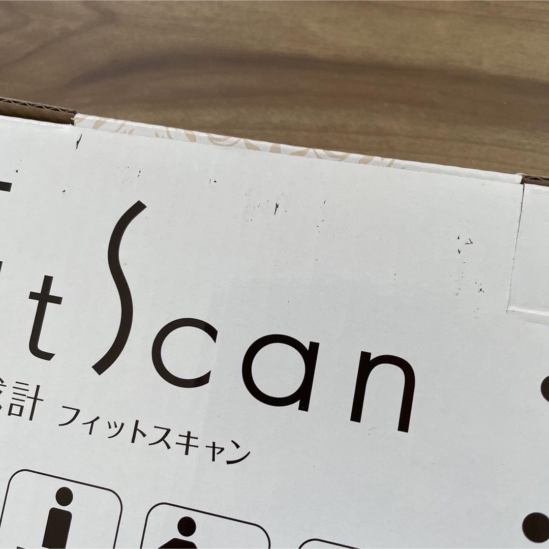 TANITA(タニタ)の［新品］FitScan  体組成計　体重計　TANITA FS-103-WH スマホ/家電/カメラの美容/健康(体重計/体脂肪計)の商品写真