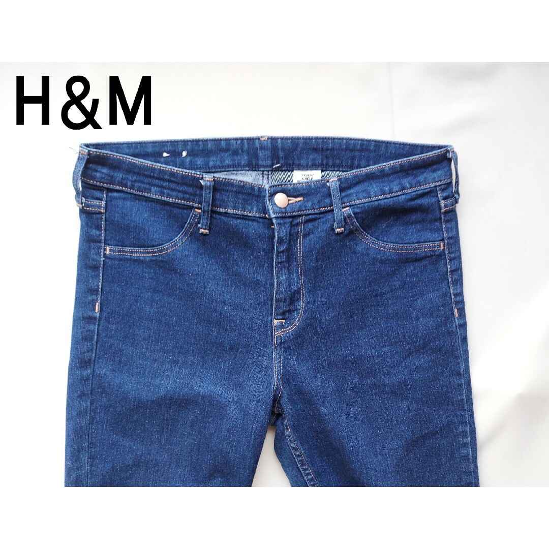 H&M(エイチアンドエム)の【 美品 】H＆M スキニー アンクル パンツ 31 サイズ レディースのパンツ(デニム/ジーンズ)の商品写真