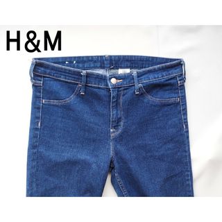 エイチアンドエム(H&M)の【 美品 】H＆M スキニー アンクル パンツ 31 サイズ(デニム/ジーンズ)