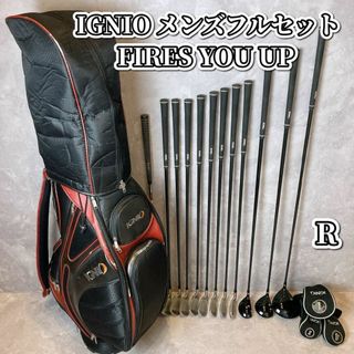 Ignio - IGNIO イグニオ メンズ　ゴルフセット クラブフルセット　12本　R 男性
