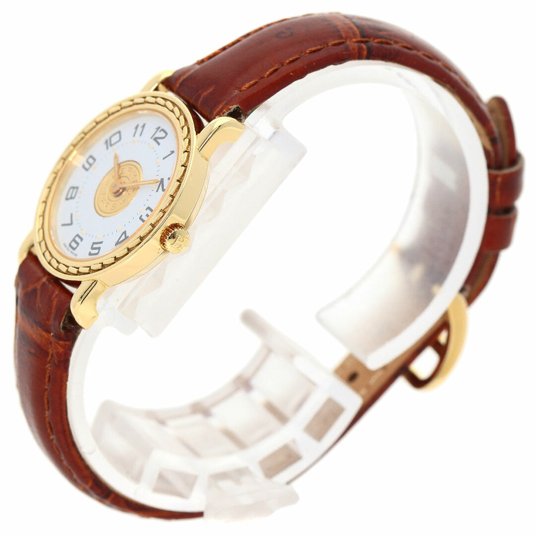 Hermes - HERMES セリエ 腕時計 K18YG 革 レディースの通販 by 京の蔵 