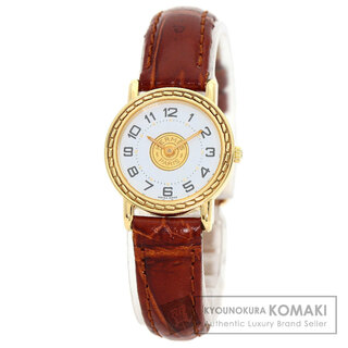 Hermes - HERMES セリエ 腕時計 K18YG 革 レディースの通販 by 京の蔵 