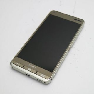 キョウセラ(京セラ)の超美品 KYV43 ゴールド 本体 白ロム  M111(スマートフォン本体)