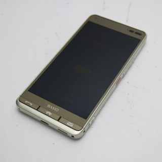 キョウセラ(京セラ)の超美品 KYV43 ゴールド 本体 白ロム  M111(スマートフォン本体)