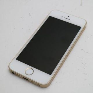 アイフォーン(iPhone)の超美品 SIMフリー iPhoneSE 16GB ゴールド  M111(スマートフォン本体)