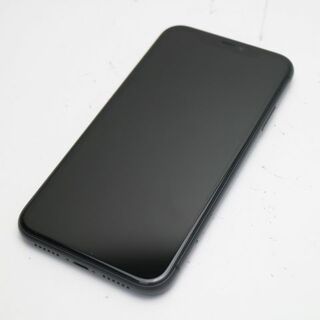 アイフォーン(iPhone)の超美品 SIMフリー iPhone 11 64GB ブラック  M111(スマートフォン本体)