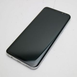 ギャラクシー(Galaxy)のSC-03J Galaxy S8+ シルバー 白ロム M111(スマートフォン本体)