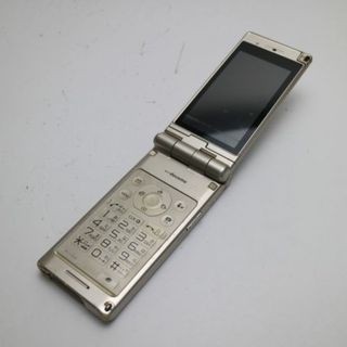 パナソニック(Panasonic)の良品中古 P-10A ゴールド 白ロム M111(携帯電話本体)