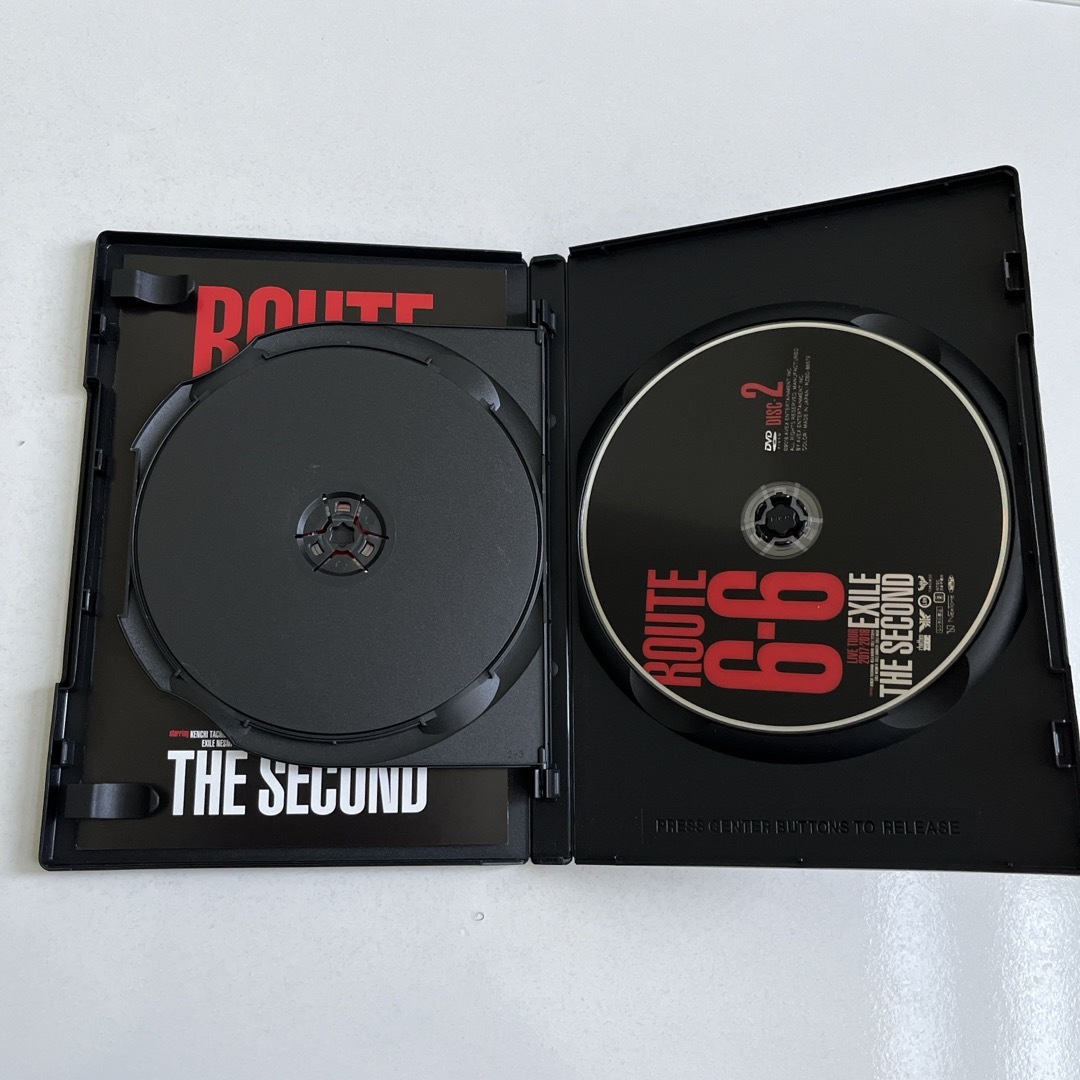 EXILE THE SECOND(エグザイルザセカンド)のEXILE THE　SECOND　ROUTE6・6初回生産限定盤DVD エンタメ/ホビーのDVD/ブルーレイ(ミュージック)の商品写真