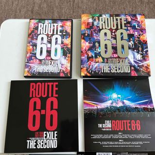 エグザイルザセカンド(EXILE THE SECOND)のEXILE THE　SECOND　ROUTE6・6初回生産限定盤DVD(ミュージック)