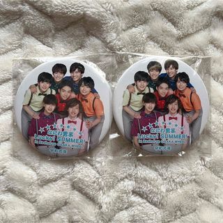 ジャニーズ(Johnny's)のなにわ男子 缶バッチ 2個(アイドルグッズ)