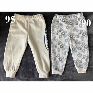 子供服 女の子 裏起毛ズボン 90センチ 95センチ(パンツ/スパッツ)