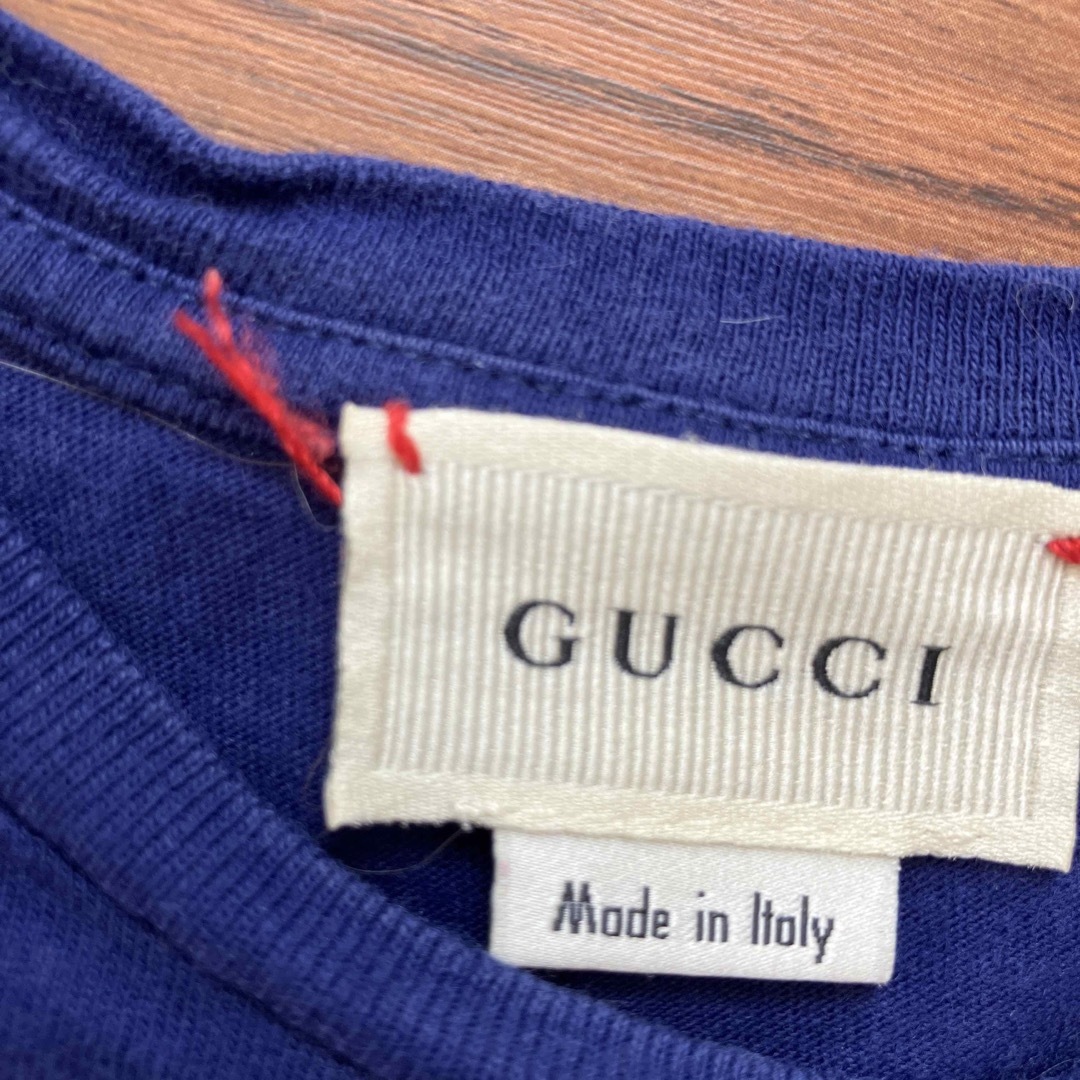 Gucci(グッチ)のグッチ　バックロゴ　半袖　Tシャツ キッズ/ベビー/マタニティのキッズ服男の子用(90cm~)(Tシャツ/カットソー)の商品写真