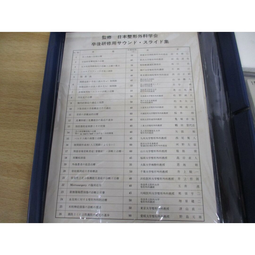 ▲01)【同梱不可】日本整形外科学会卒後研修用 サウンド・スライド集 第15巻/ペルテス病の病態と治療/西尾篤人/医学用フィルム/カセット/A ▲01)【同梱不可】日本整形外科学会卒後研修用 サウンド・スライド集 第15巻/ペルテス病の病態と治療/西尾篤人/医学用フィルム/カセット/A