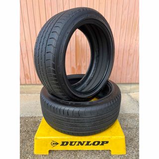 ダンロップ(DUNLOP)の国産　2018年製　225/45R18 2本　クラウン　オデッセイ　プリウスα (タイヤ)