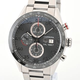 タグホイヤー / TAG Heuer   カレラ1887　クロノグラフ   CAR2A11.BA0799　グレー　自動巻き  【中古】 商品番号 E-154876(腕時計(アナログ))