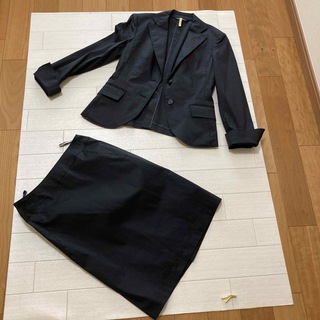 23区 - 美品　オンワード23区　Sサイズ　黒　セットアップスカートスーツ
