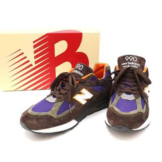 ニューバランス(New Balance)のNEW BALANCE ニューバランス スニーカー ブラウン 27.5cm M990BR2(スニーカー)