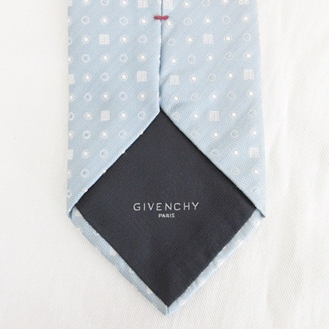 GIVENCHY(ジバンシィ)のジバンシィ GIVENCHY ネクタイ レギュラータイ 総柄 水色 ブルー メンズのファッション小物(ネクタイ)の商品写真