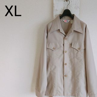 リーバイス(Levi's)の70s USA製　Levi’s リーバイス　サドルマンタグ　ベージュ　XL(その他)