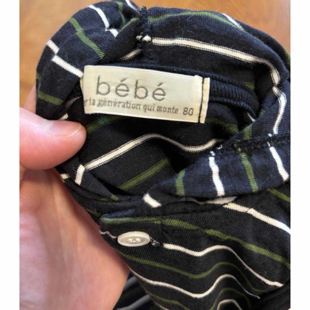 BeBe(ベベ)のbebe 夏服トップス　80センチ キッズ/ベビー/マタニティのキッズ服男の子用(90cm~)(Tシャツ/カットソー)の商品写真