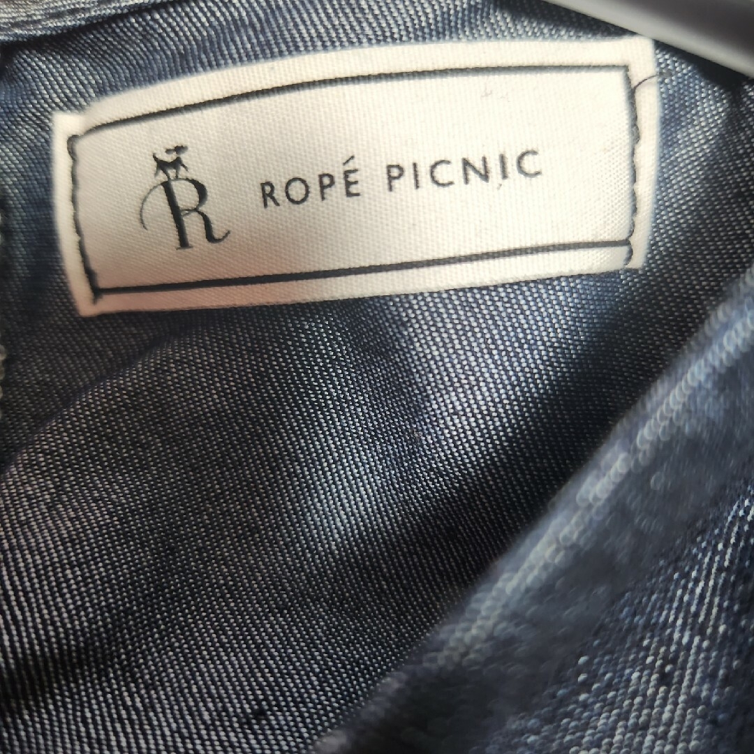 Rope' Picnic(ロペピクニック)のロペピクニック　デニムワンピース レディースのワンピース(ロングワンピース/マキシワンピース)の商品写真