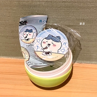 チイカワ(ちいかわ)のくら寿司 ちいかわ ビッくらポン 缶バッジ ハチワレ(キャラクターグッズ)