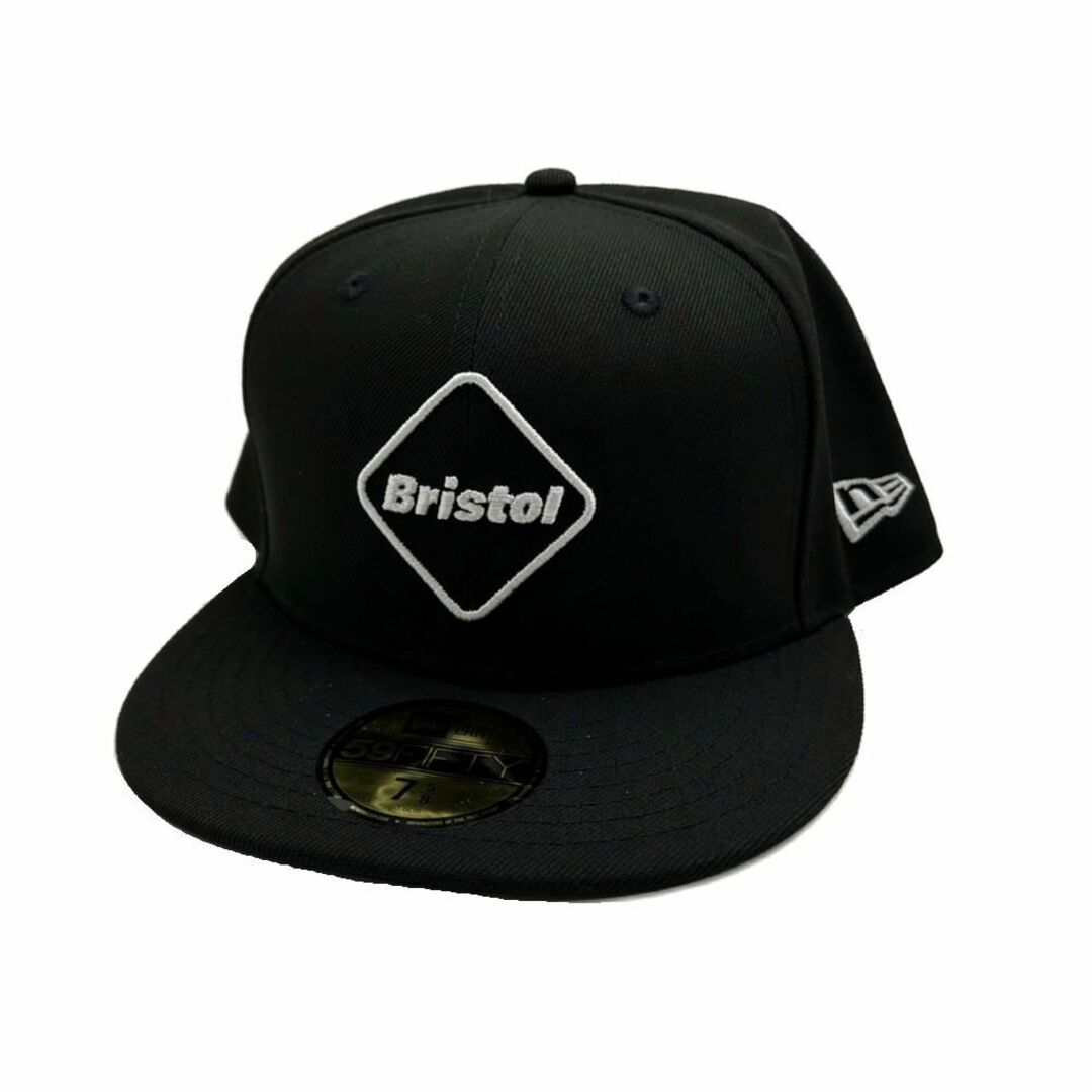 F.C.R.B.(エフシーアールビー)のエフシーレアルブリストル/F.C.Real Bristol/FCRB/帽子/キャップ/NEW ERA EMBLEM 59FIFTY CAP/2024SS/ポリエステルツイル×コットンツイル/黒/#L/FCRB-240097【SA7655】 メンズの帽子(キャップ)の商品写真