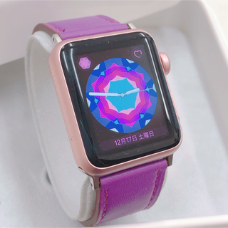 アップルウォッチ(Apple Watch)のApple Watch series1 38mm  アップルウォッチ本体 ピンク(その他)