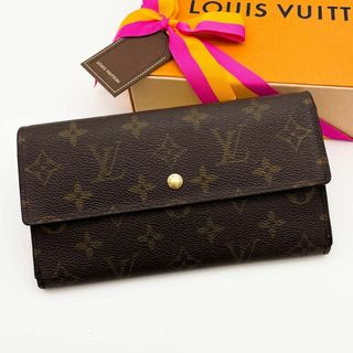 ルイヴィトン(LOUIS VUITTON)のルイヴィトンモノグラム　インターナショナル　三つ折り財布(財布)