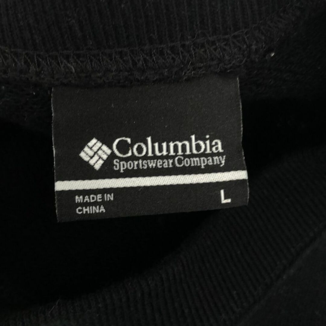 Columbia(コロンビア)のコロンビア アウトドア 長袖 トレーナー L ブラック Columbia スウェット メンズ 古着 【240314】 メンズのトップス(スウェット)の商品写真