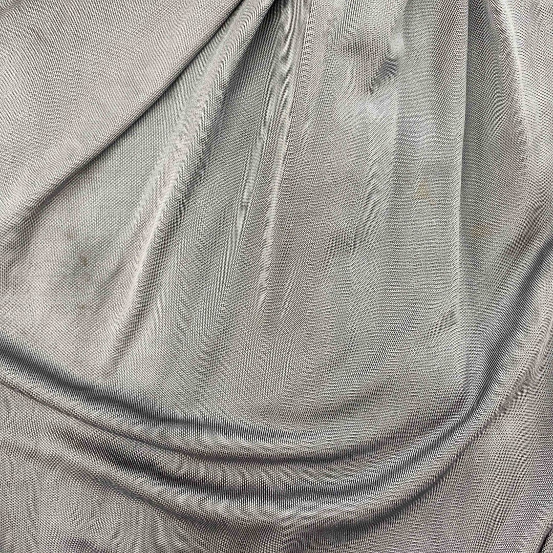 DHELA デラ レディース 半袖  ロングワンピース ギャザー パープル レディースのワンピース(ロングワンピース/マキシワンピース)の商品写真