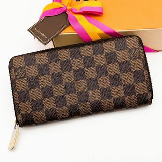 ルイヴィトン(LOUIS VUITTON)のルイヴィトン　ダミエエベヌ　ジッピーウォレット(財布)