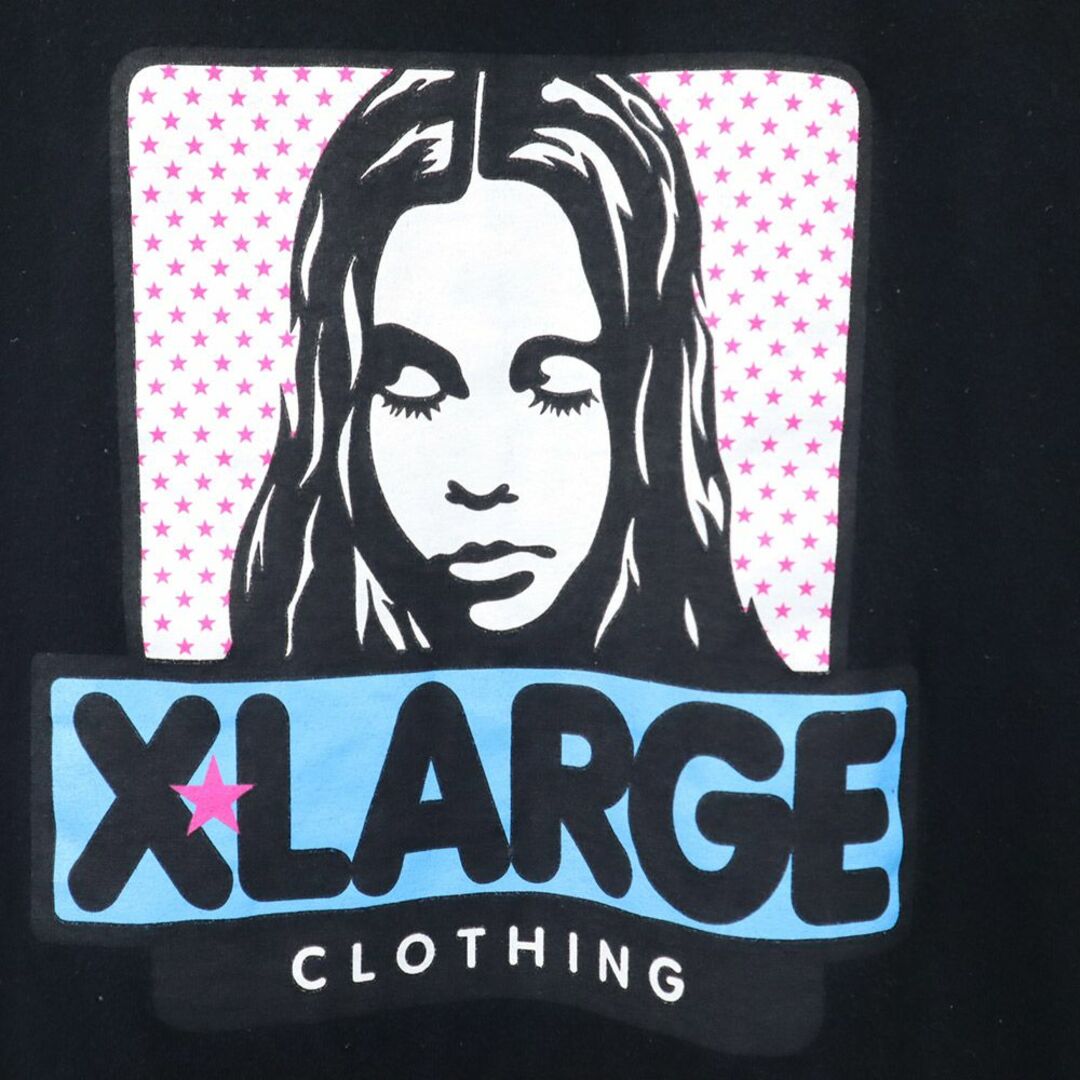 XLARGE(エクストララージ)のエクストララージ 日本製 プリント 半袖 Tシャツ S ブラック XLARGE メンズ 古着 【240314】 メール便可 メンズのトップス(Tシャツ/カットソー(半袖/袖なし))の商品写真