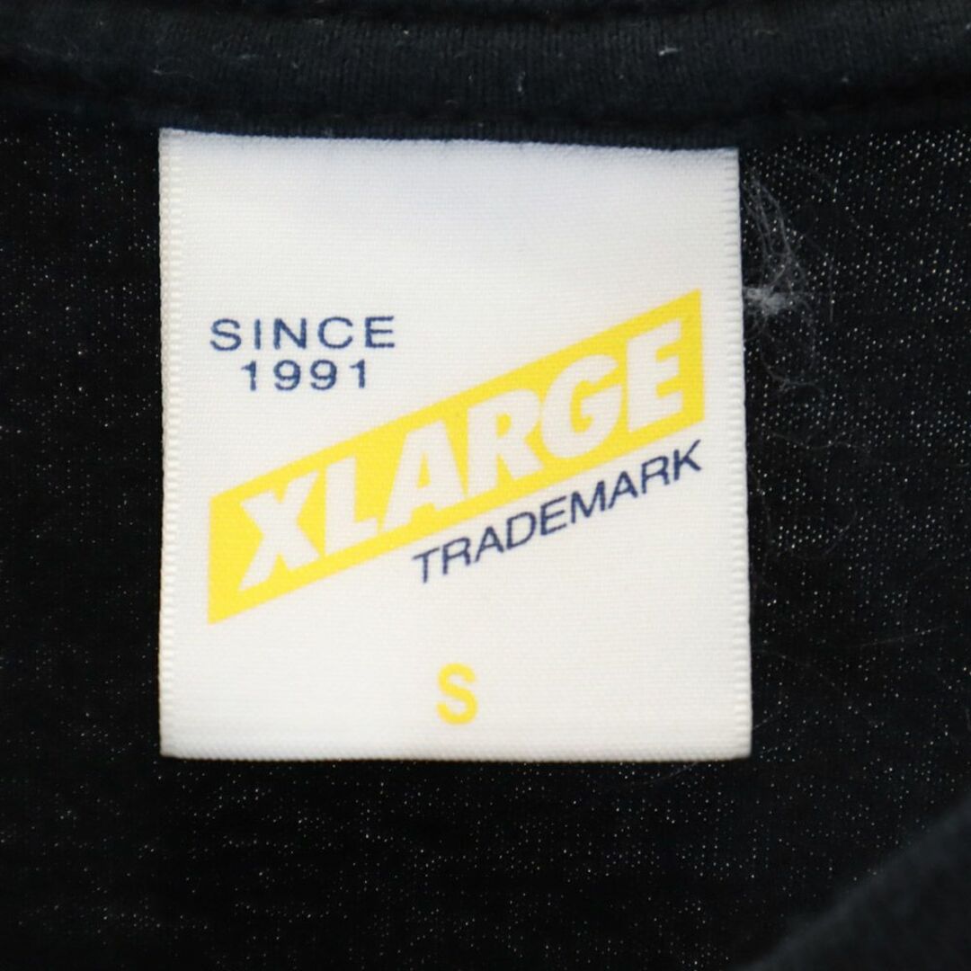 XLARGE(エクストララージ)のエクストララージ 日本製 プリント 半袖 Tシャツ S ブラック XLARGE メンズ 古着 【240314】 メール便可 メンズのトップス(Tシャツ/カットソー(半袖/袖なし))の商品写真