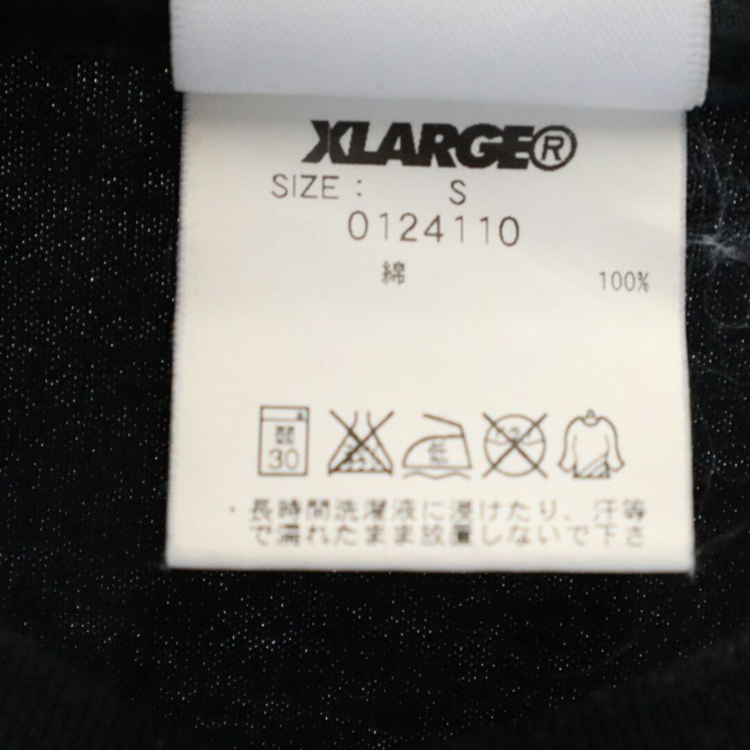 XLARGE(エクストララージ)のエクストララージ 日本製 プリント 半袖 Tシャツ S ブラック XLARGE メンズ 古着 【240314】 メール便可 メンズのトップス(Tシャツ/カットソー(半袖/袖なし))の商品写真