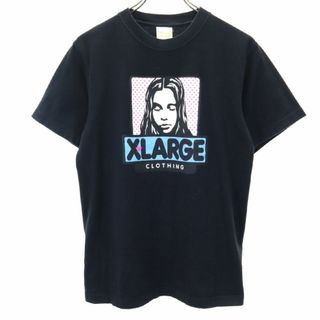 エクストララージ(XLARGE)のエクストララージ 日本製 プリント 半袖 Tシャツ S ブラック XLARGE メンズ 古着 【240314】 メール便可(Tシャツ/カットソー(半袖/袖なし))