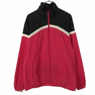 ナイキ(NIKE)のナイキ 長袖 ジップジャケット L ピンク系 NIKE レディース 古着 【240314】(その他)