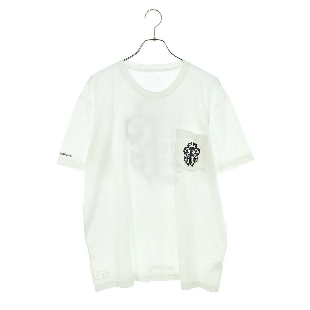 Chrome Hearts(クロムハーツ)のクロムハーツ ヴァインダガーロゴプリントポケットTシャツ メンズ XL メンズのトップス(Tシャツ/カットソー(半袖/袖なし))の商品写真