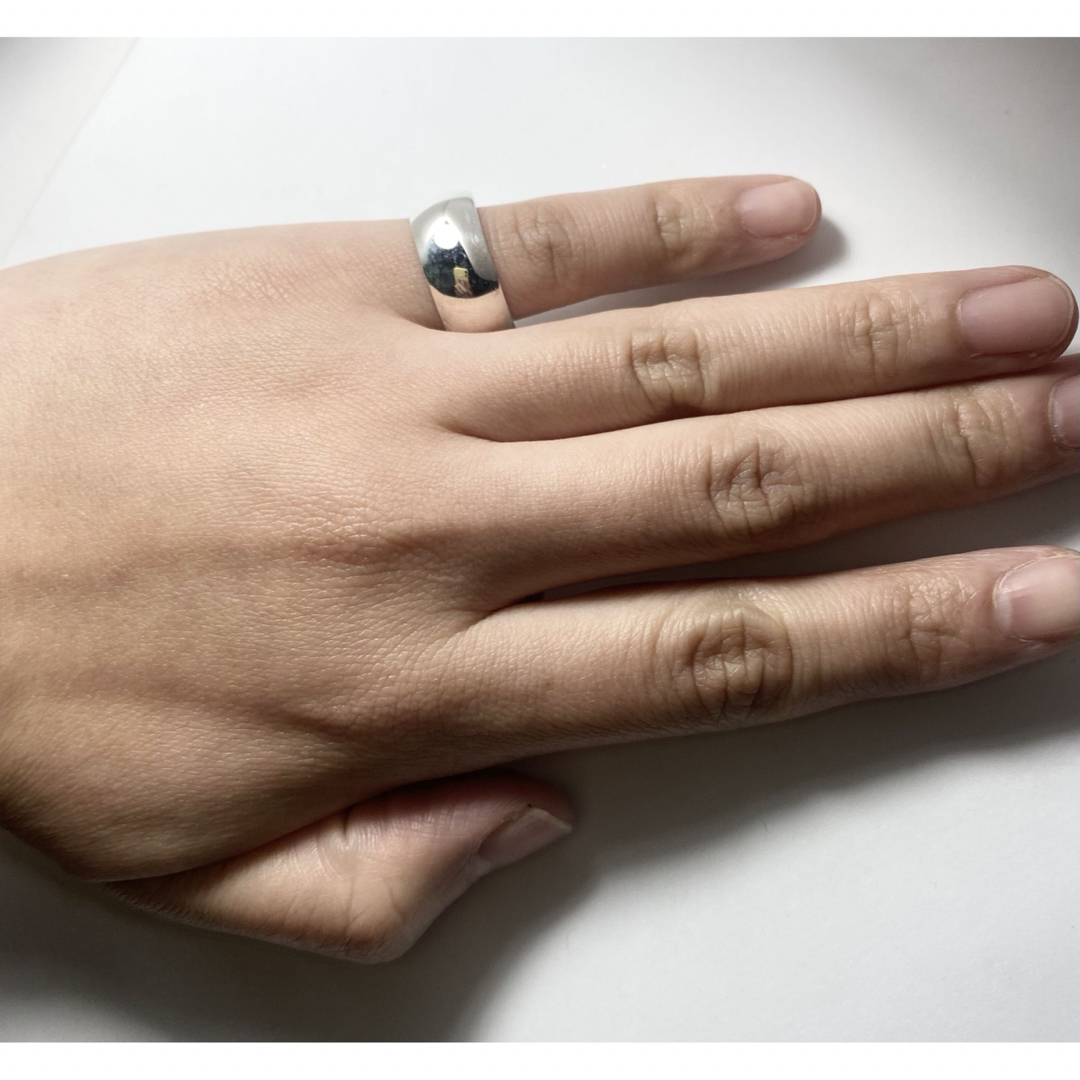 幅広タイプリング9ミリ甲丸指輪SILVER925シルバー925  ヂsのc② メンズのアクセサリー(リング(指輪))の商品写真