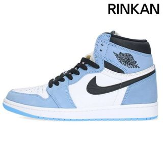 ナイキ(NIKE)のナイキ  AIR JORDAN 1 RETRO HIGH OG UNIVERCITY BLUE 555088-134 エアジョーダンワンハイユニバーシティーブルースニーカー メンズ 27.5cm(スニーカー)