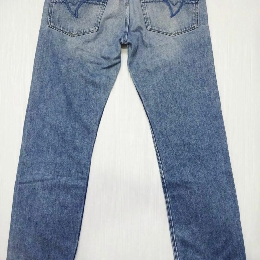 DIESEL(ディーゼル)のディーゼル　YARIK　W86cm　ルーズストレートデニム　明藍　イタリア製 メンズのパンツ(デニム/ジーンズ)の商品写真