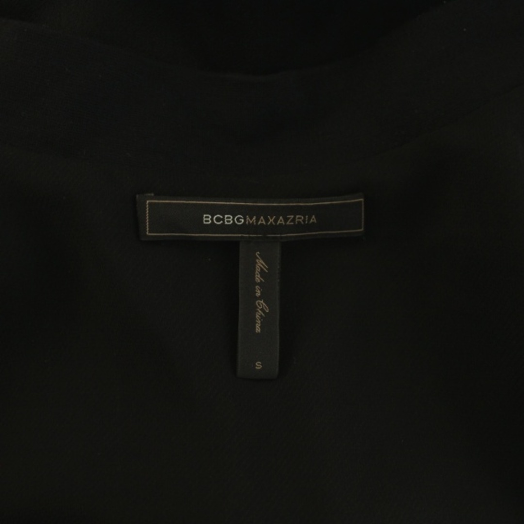 BCBGMAXAZRIA(ビーシービージーマックスアズリア)のビーシービージーマックスアズリア ブルゾン ジャケット ジップアップ S 黒 レディースのジャケット/アウター(ブルゾン)の商品写真