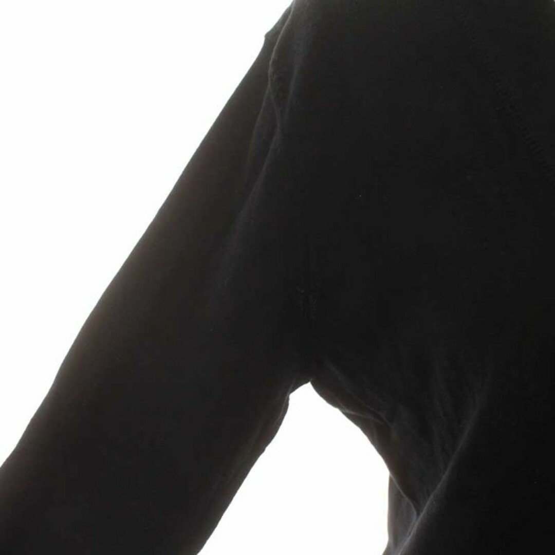 Tory Burch(トリーバーチ)のトリーバーチ TORY BURCH カーディガン Vネック 前開き 七分袖 黒 レディースのトップス(カーディガン)の商品写真