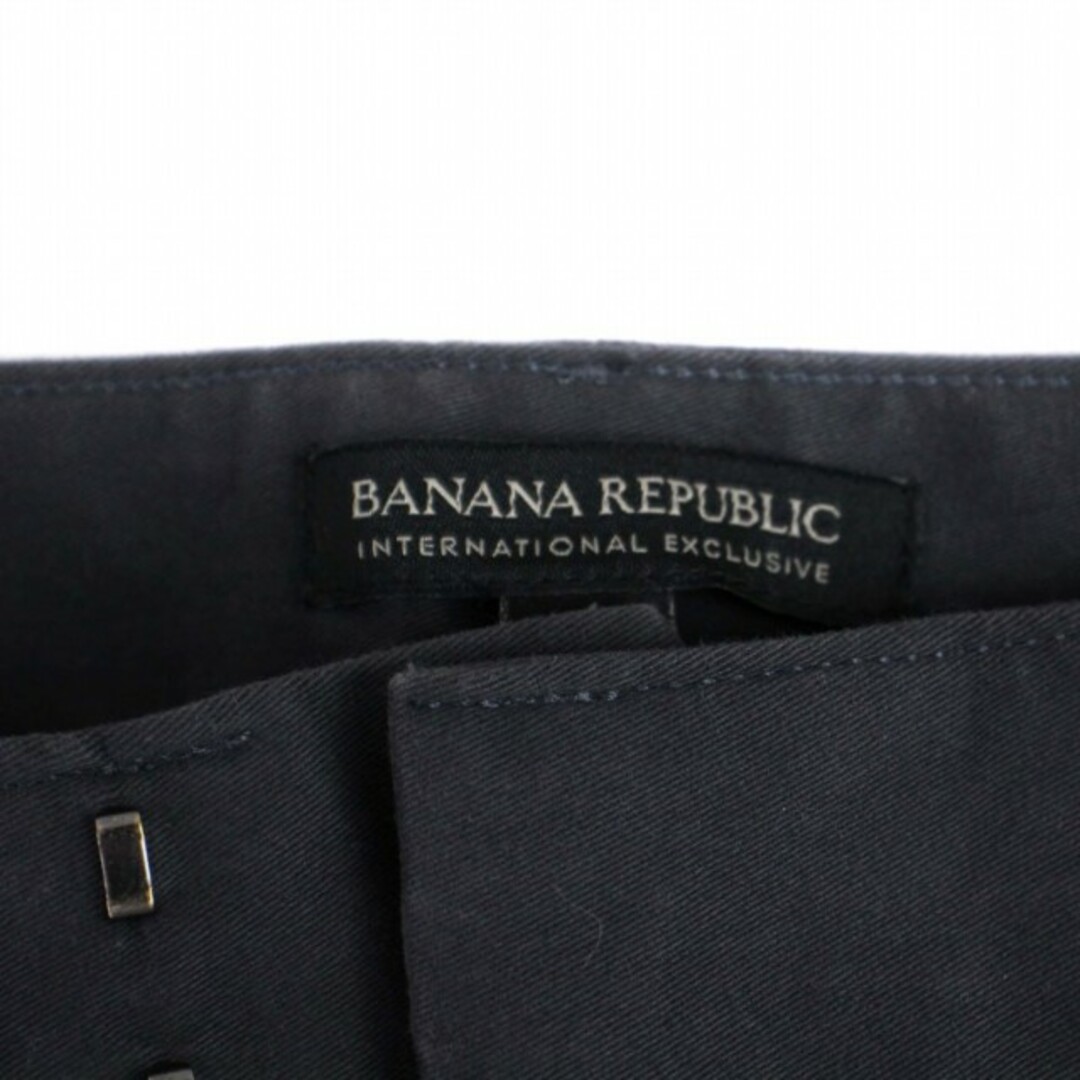 Banana Republic(バナナリパブリック)のバナナリパブリック チノパンツ ジップフライ 4 L 黒 レディースのパンツ(チノパン)の商品写真